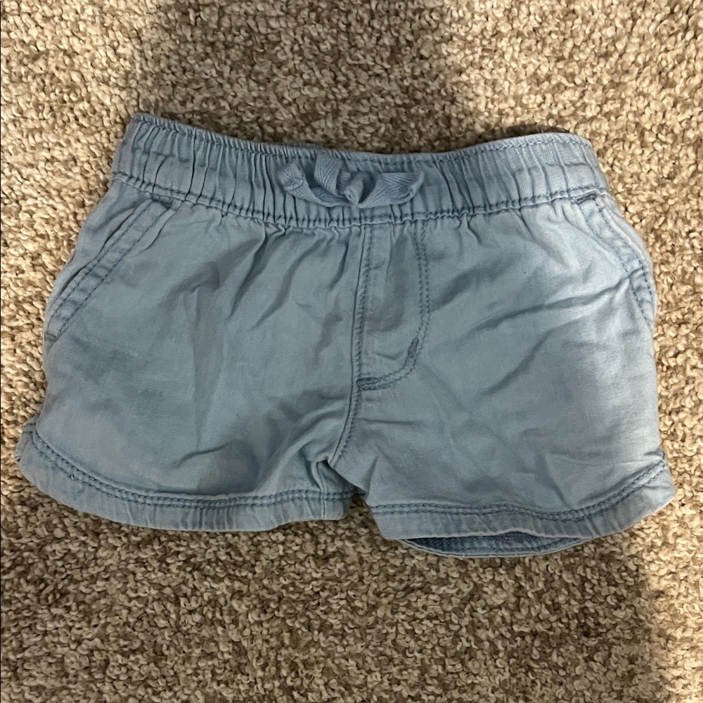 Girl baby shorts 6-9 months.